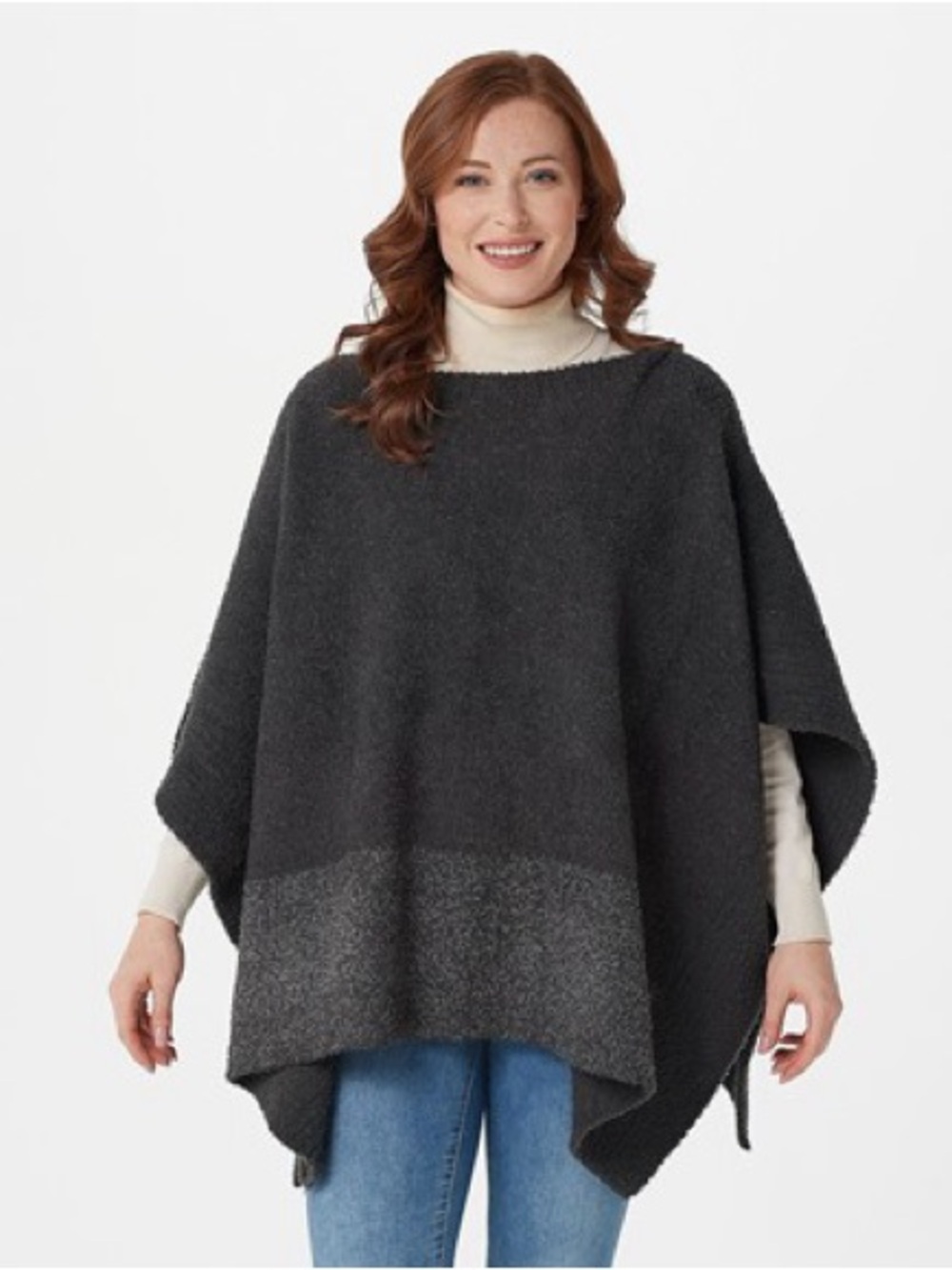 NWT Barefoot Dreams Women's Coastline Poncho